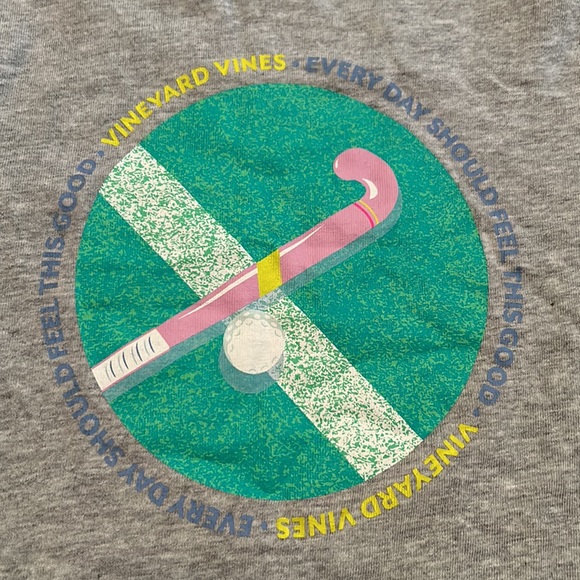 Vineyard Vines FIELD HOCKEY T-shirt 3T Unisex - Picture 3 of 5